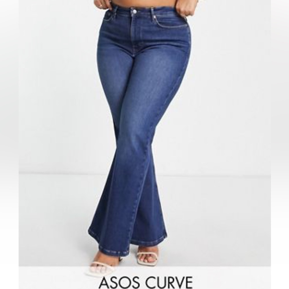 ASOS Curve Flare Jeans